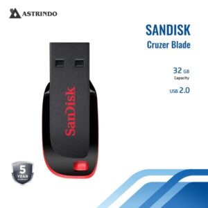 USB памет SanDisk Cruzer Blade, 32GB, USB 2.0