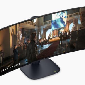 Alternative view of Dell Alienware AW3426DW, 34" QD-OLED